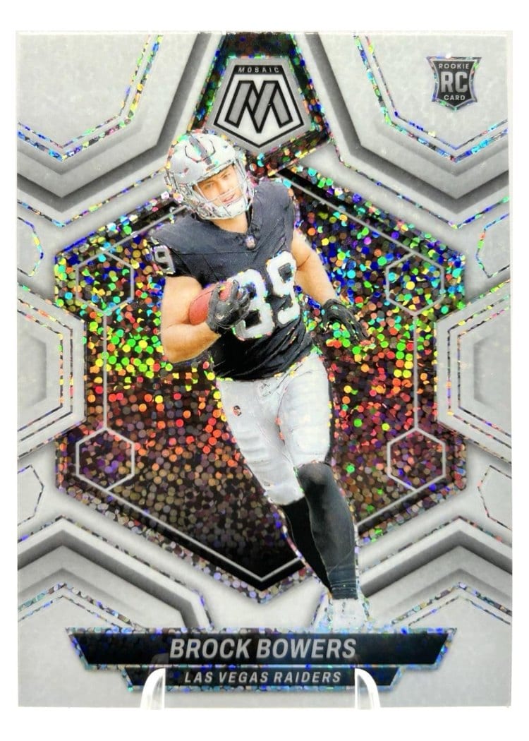 2024 Panini Mosaic Base Set Brock Bowers #313 card