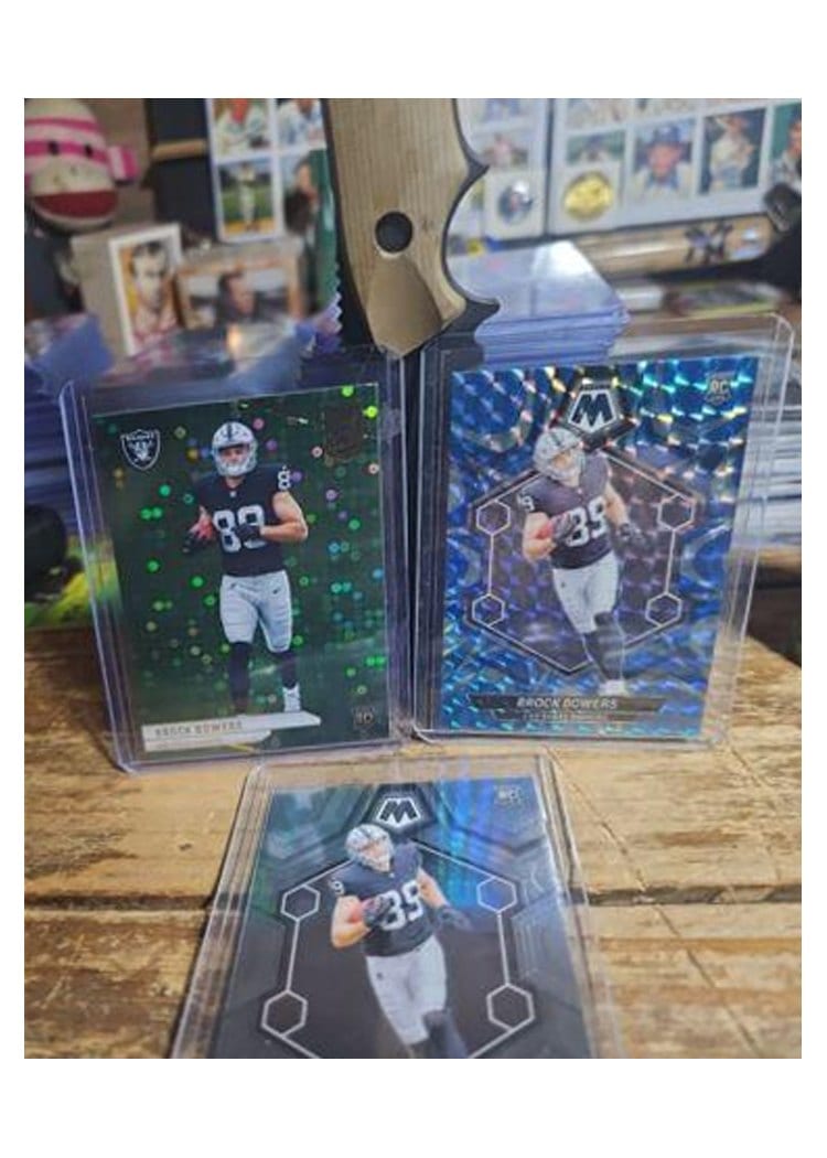 2024 Panini Mosaic Base Set Brock Bowers #313 card