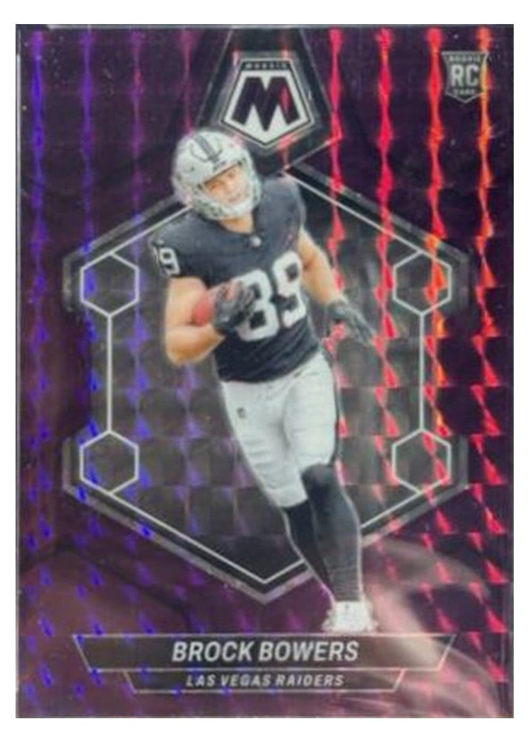 2024 Panini Mosaic Base Set Brock Bowers #313 card