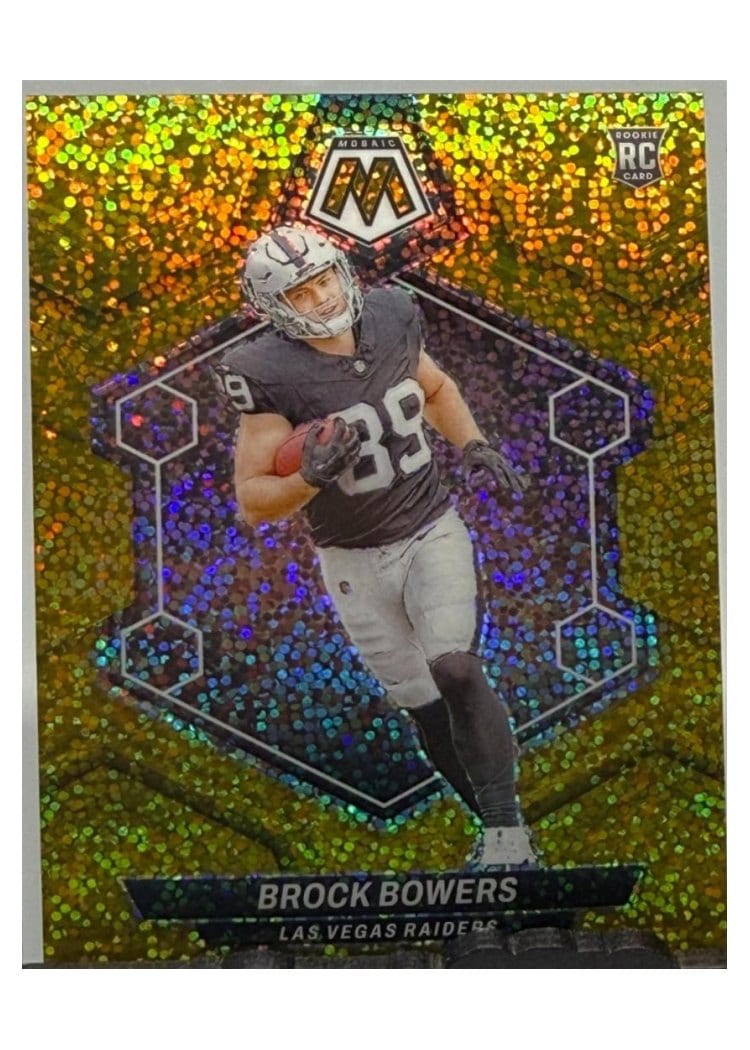 2024 Panini Mosaic Base Set Brock Bowers #313 card