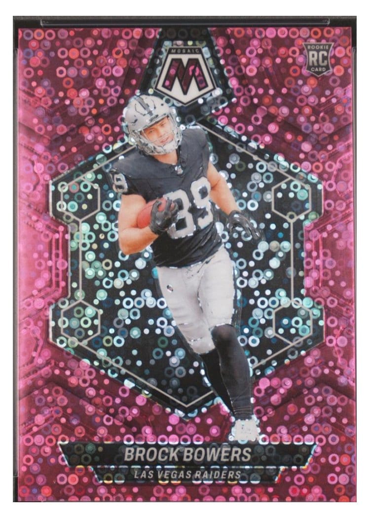 2024 Panini Mosaic Base Set Brock Bowers #313 card