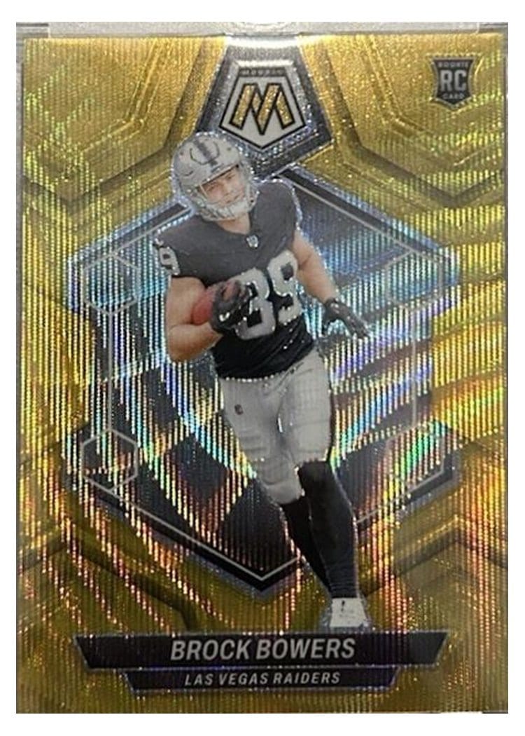 2024 Panini Mosaic Base Set Brock Bowers #313 card
