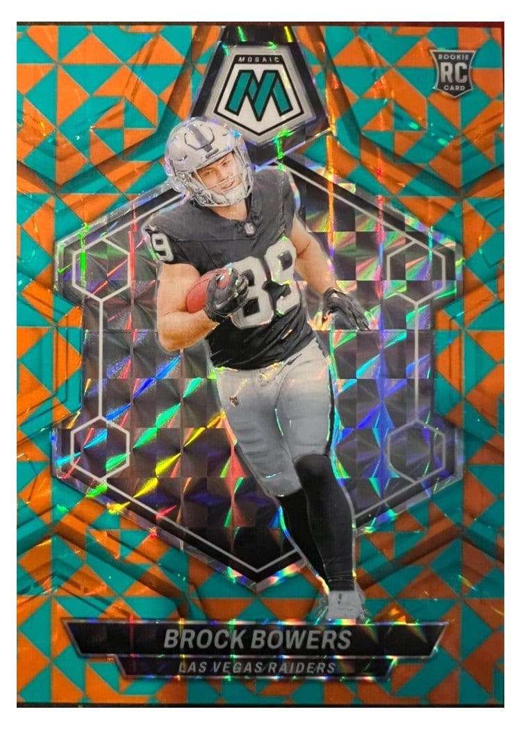 2024 Panini Mosaic Base Set Brock Bowers #313 card