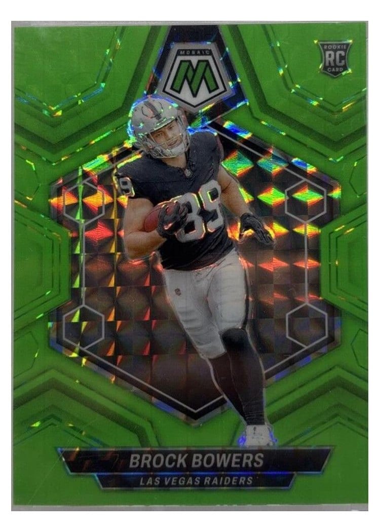 2024 Panini Mosaic Base Set Brock Bowers #313 card