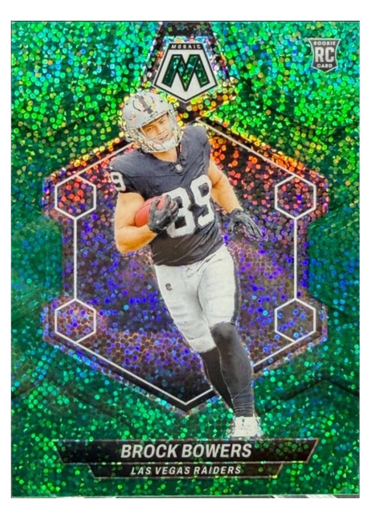 2024 Panini Mosaic Base Set Brock Bowers #313 card