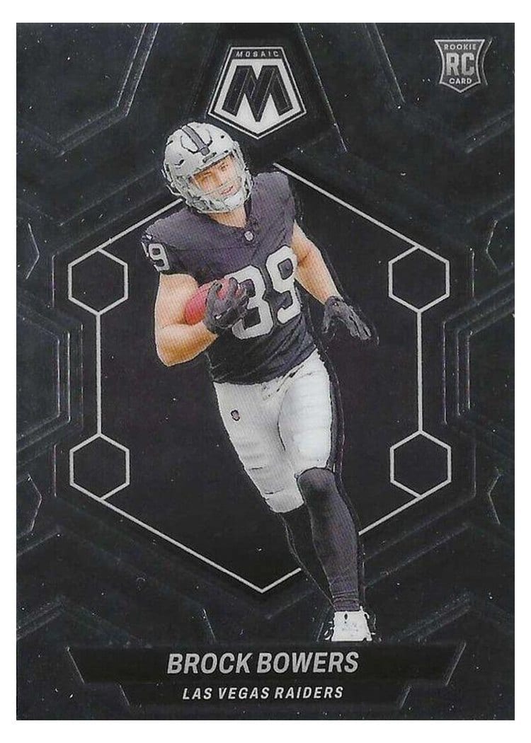 2024 Panini Mosaic Base Set Brock Bowers #313 card