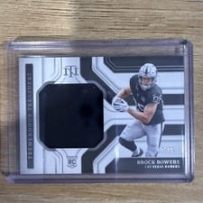 2024 Panini National Treasures Brock Bowers #213 card