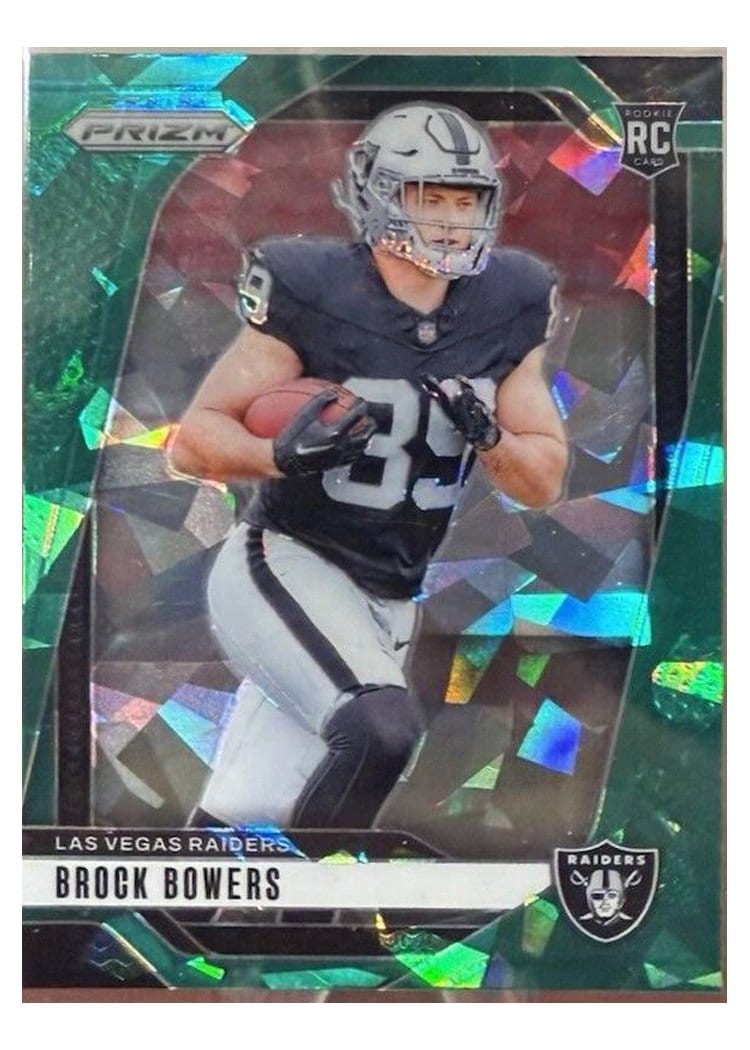 2024 Panini Prizm Base Set Brock Bowers #315 card