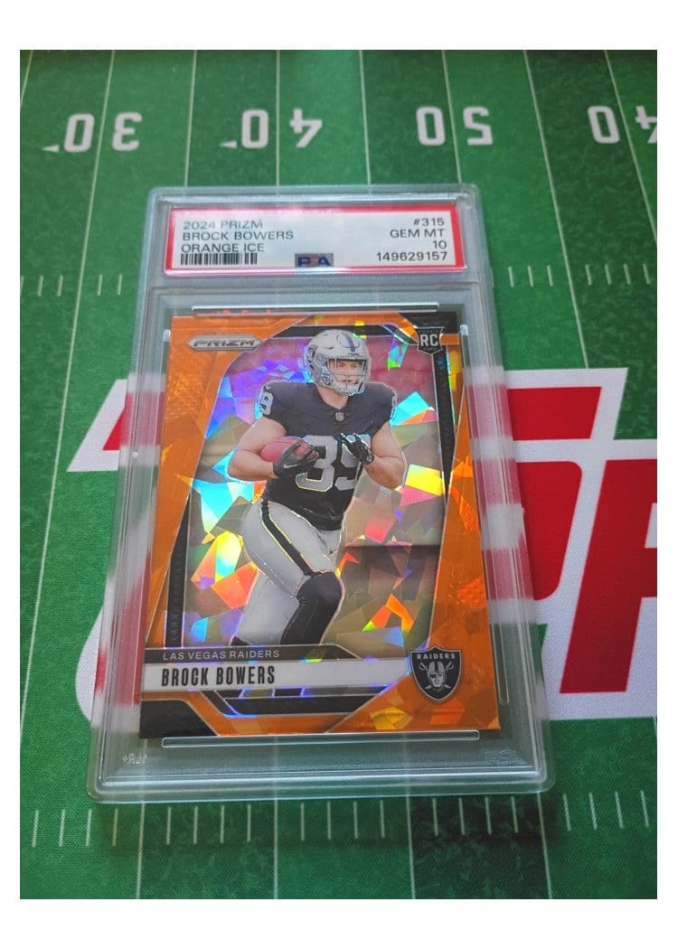 2024 Panini Prizm Base Set Brock Bowers #315 card