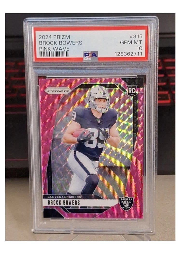 2024 Panini Prizm Base Set Brock Bowers #315 card