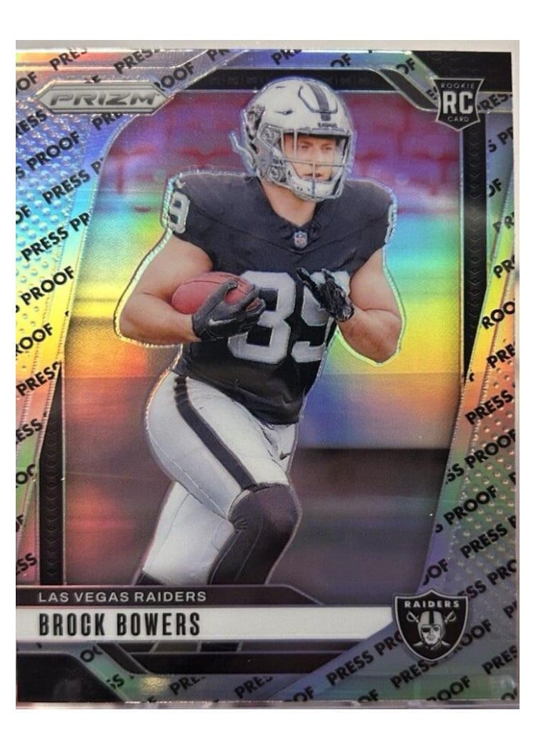 2024 Panini Prizm Base Set Brock Bowers #315 card