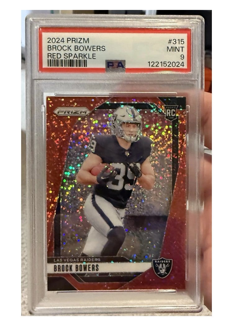 2024 Panini Prizm Base Set Brock Bowers #315 card