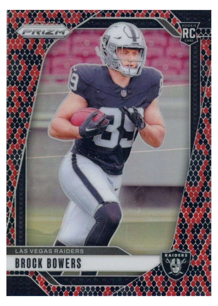 2024 Panini Prizm Base Set Brock Bowers #315 card