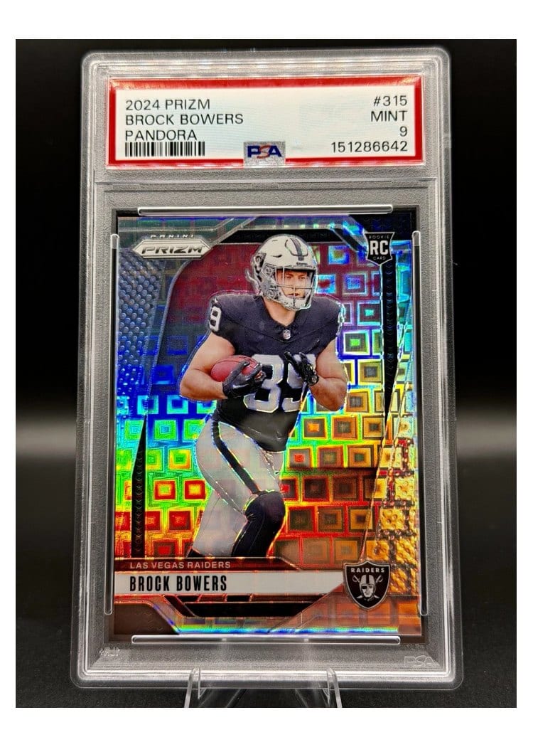 2024 Panini Prizm Base Set Brock Bowers #315 card