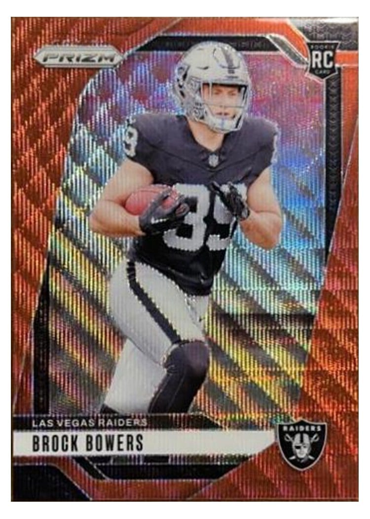 2024 Panini Prizm Base Set Brock Bowers #315 card