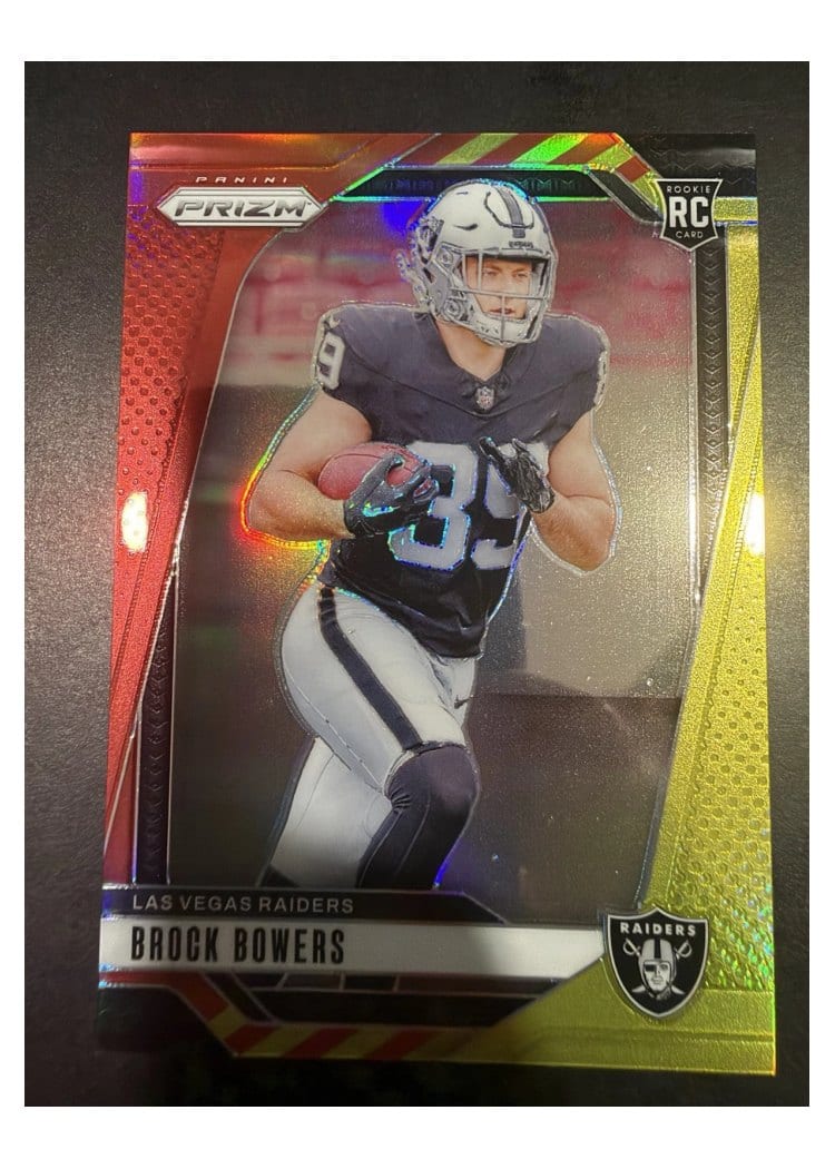 2024 Panini Prizm Base Set Brock Bowers #315 card