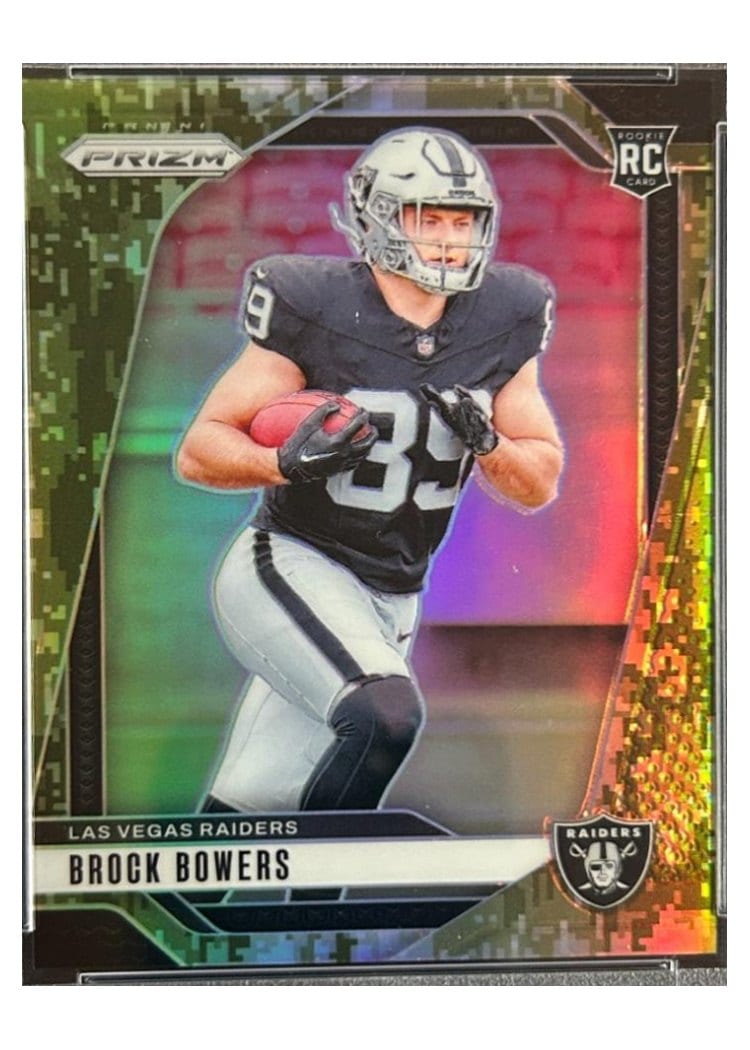 2024 Panini Prizm Base Set Brock Bowers #315 card