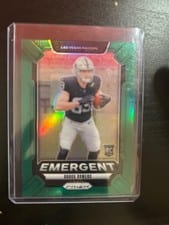 2024 Panini Prizm Emergent Brock Bowers #8 card