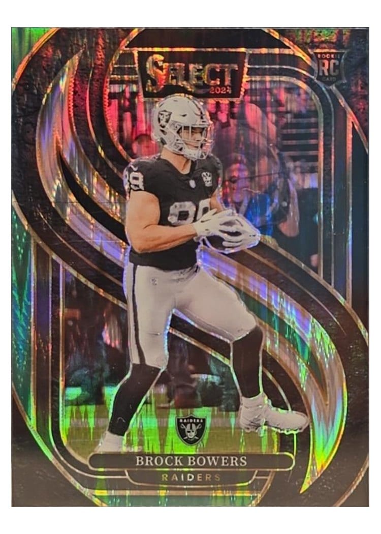 2024 Panini Select Base Set Brock Bowers #118 card
