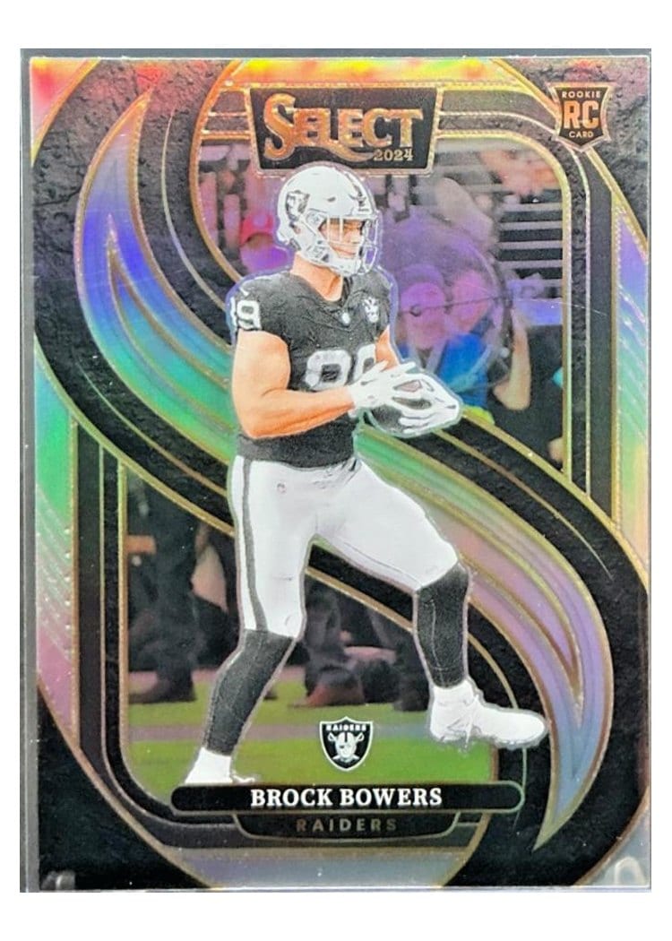 2024 Panini Select Base Set Brock Bowers #118 card