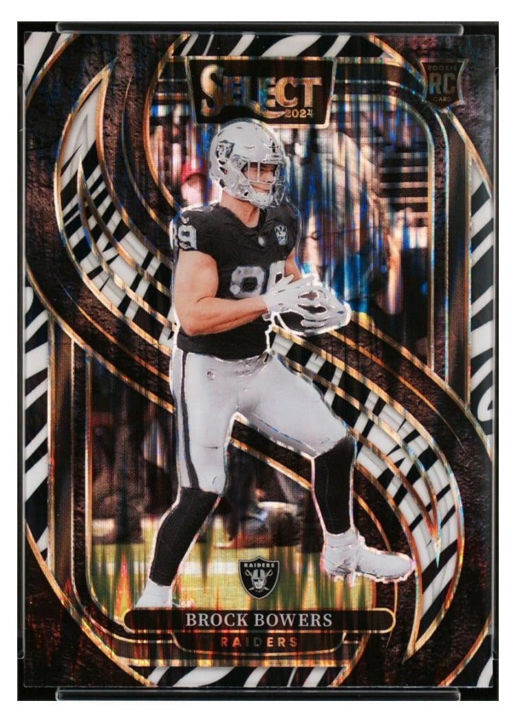 2024 Panini Select Base Set Brock Bowers #118 card