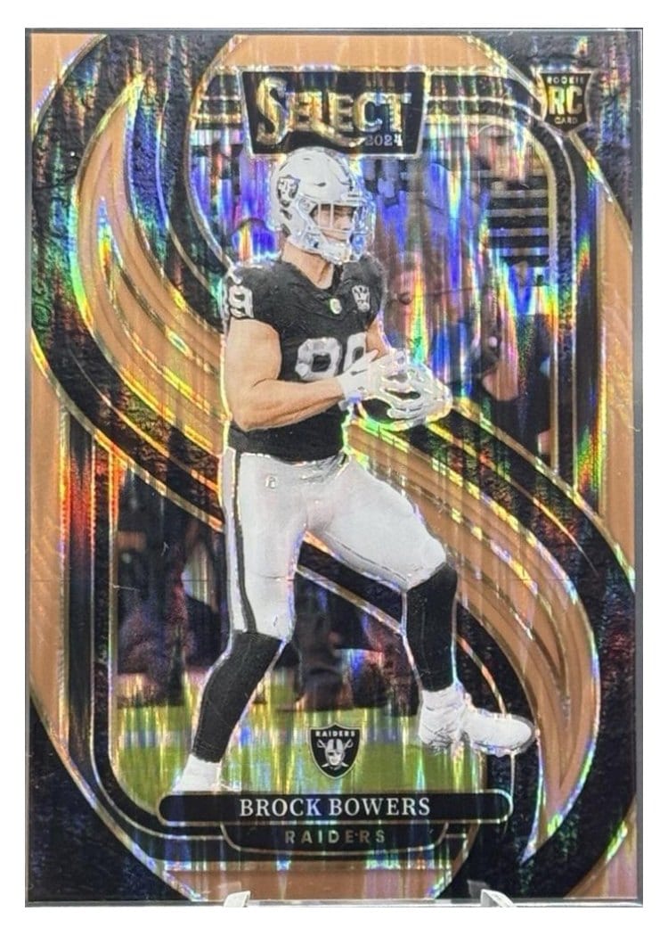 2024 Panini Select Base Set Brock Bowers #118 card