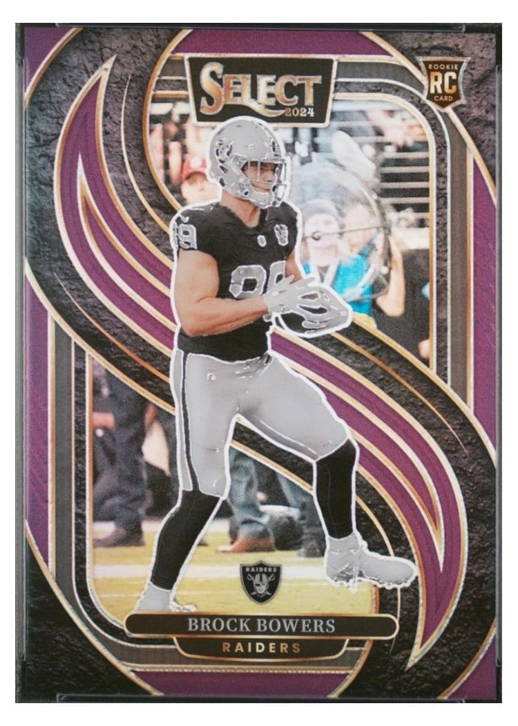 2024 Panini Select Base Set Brock Bowers #118 card
