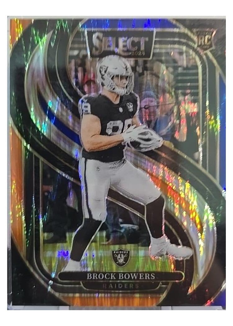2024 Panini Select Base Set Brock Bowers #118 card