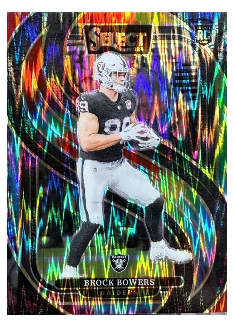 2024 Panini Select Base Set Brock Bowers #118 card