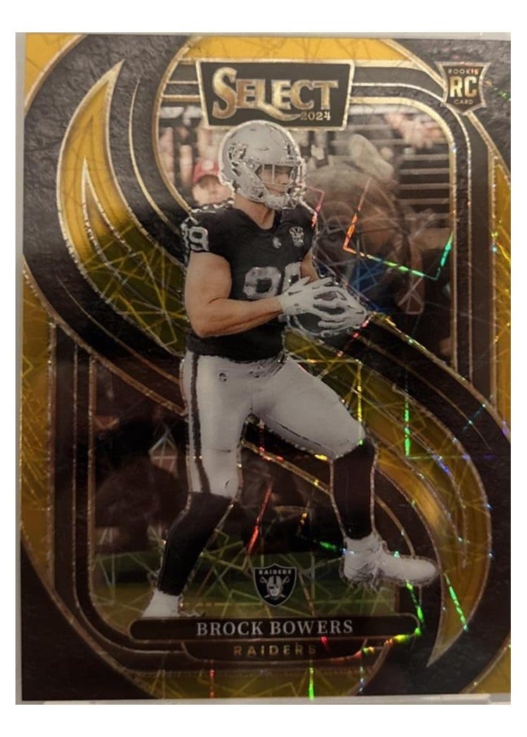 2024 Panini Select Base Set Brock Bowers #118 card