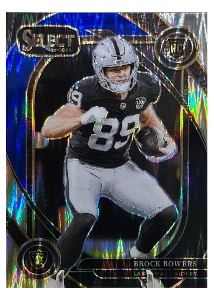 2024 Panini Select Base Set Brock Bowers #222 card