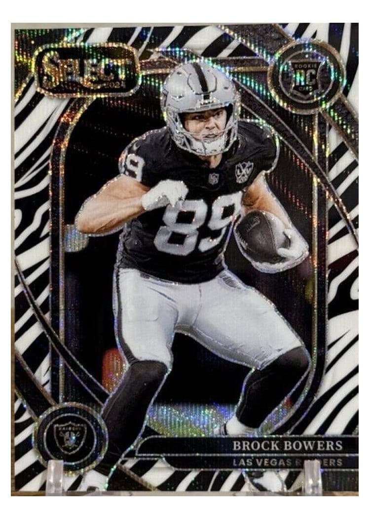 2024 Panini Select Base Set Brock Bowers #222 card