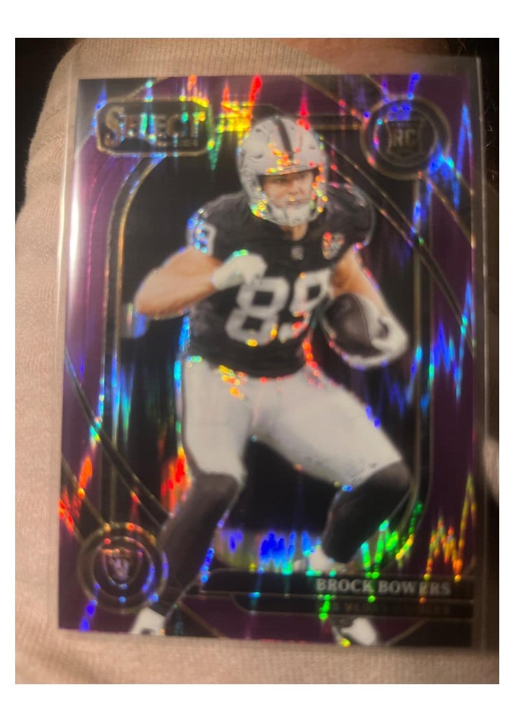2024 Panini Select Base Set Brock Bowers #222 card