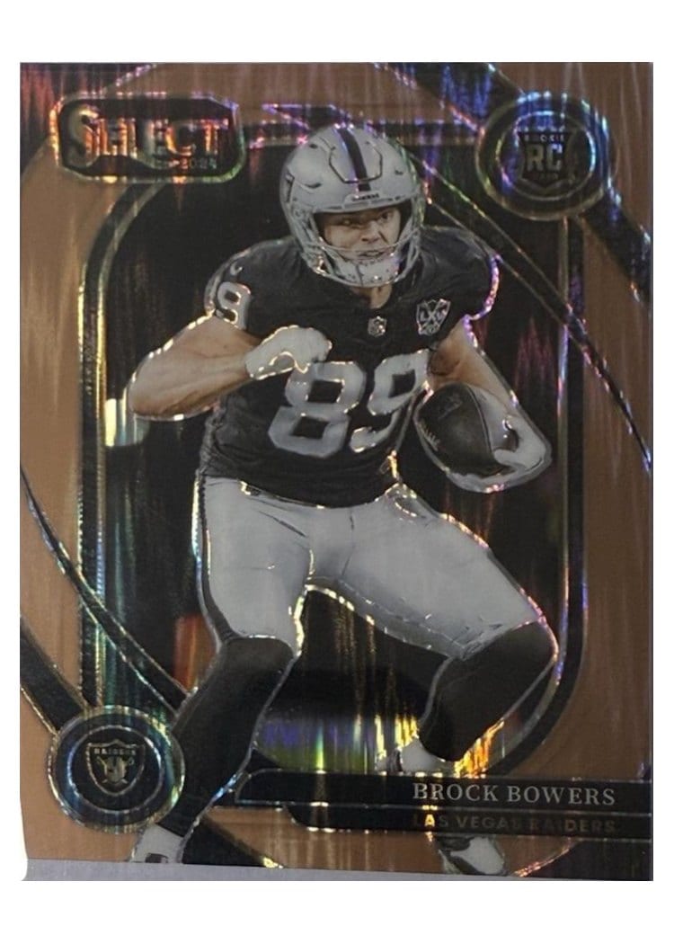 2024 Panini Select Base Set Brock Bowers #222 card