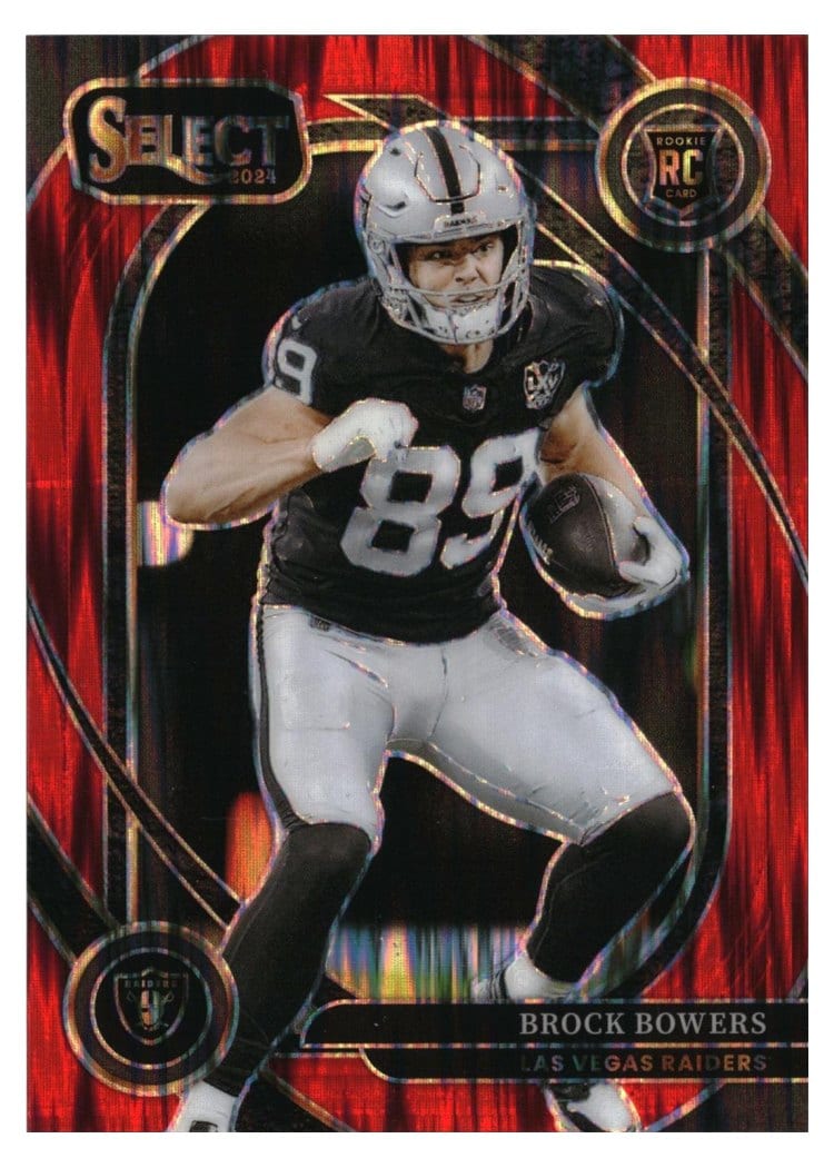 2024 Panini Select Base Set Brock Bowers #222 card