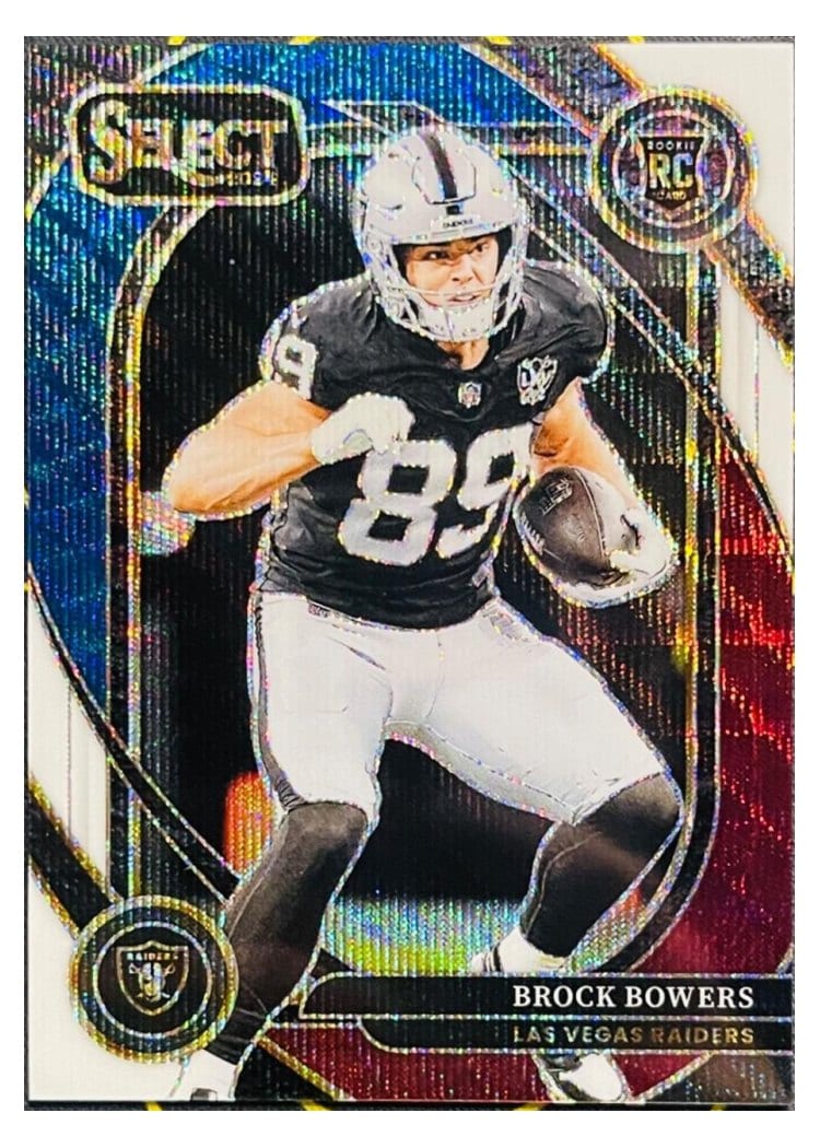 2024 Panini Select Base Set Brock Bowers #222 card