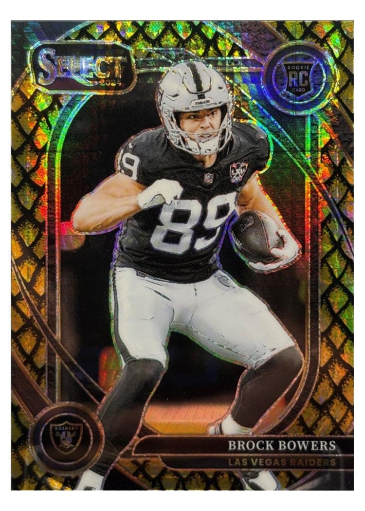 2024 Panini Select Base Set Brock Bowers #222 card