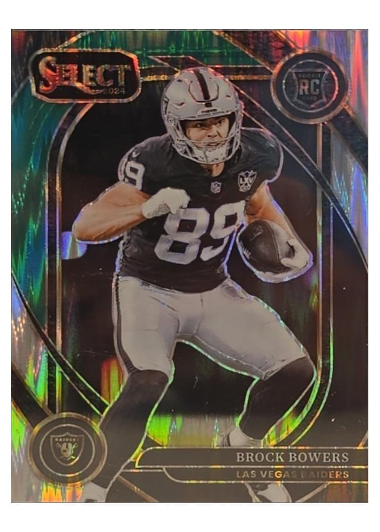 2024 Panini Select Base Set Brock Bowers #222 card