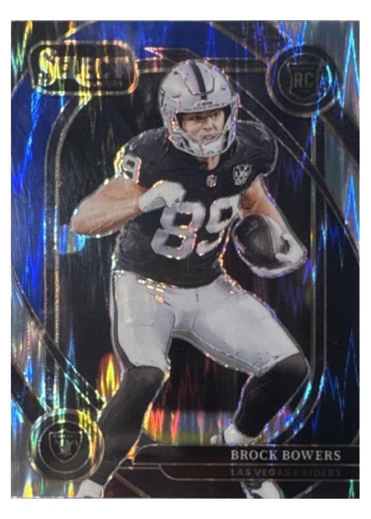2024 Panini Select Base Set Brock Bowers #222 card