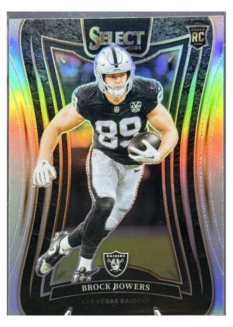 2024 Panini Select Base Set Brock Bowers #383 card