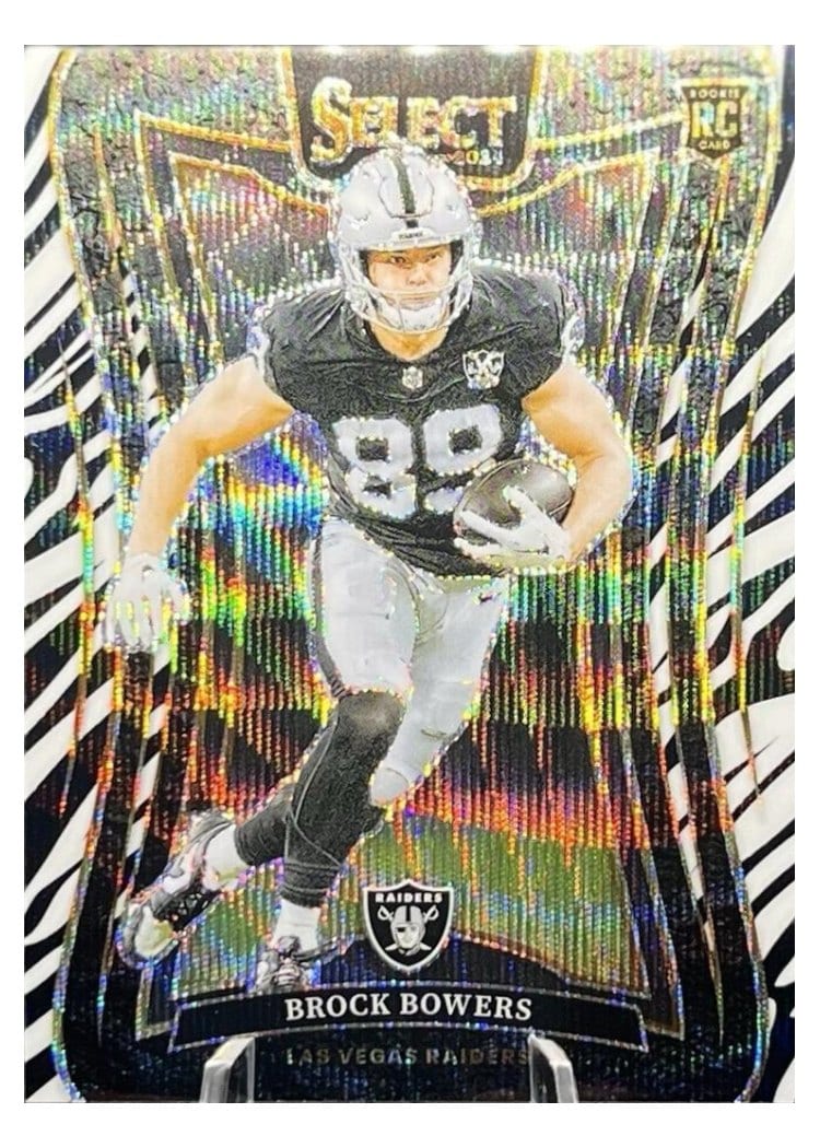 2024 Panini Select Base Set Brock Bowers #383 card