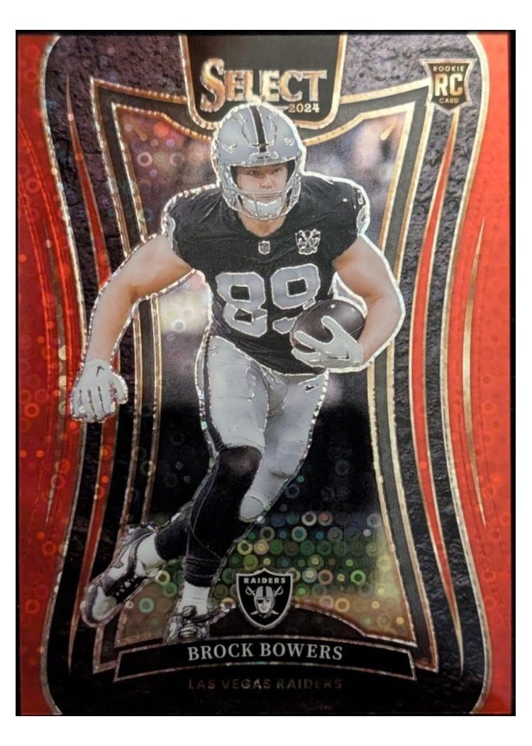 2024 Panini Select Base Set Brock Bowers #383 card