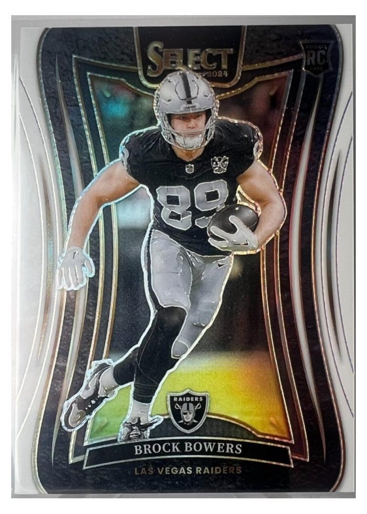 2024 Panini Select Base Set Brock Bowers #383 card