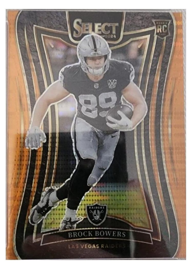 2024 Panini Select Base Set Brock Bowers #383 card
