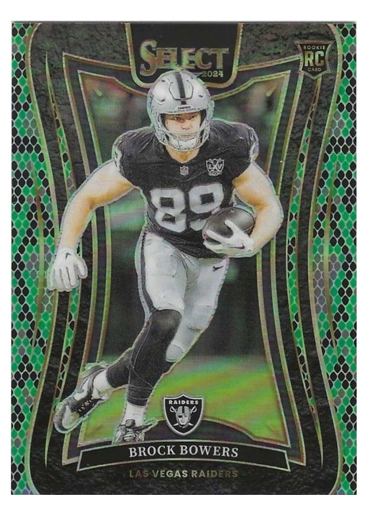 2024 Panini Select Base Set Brock Bowers #383 card
