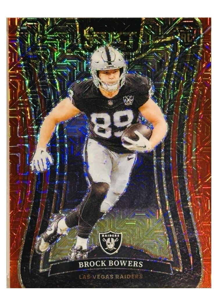 2024 Panini Select Base Set Brock Bowers #383 card