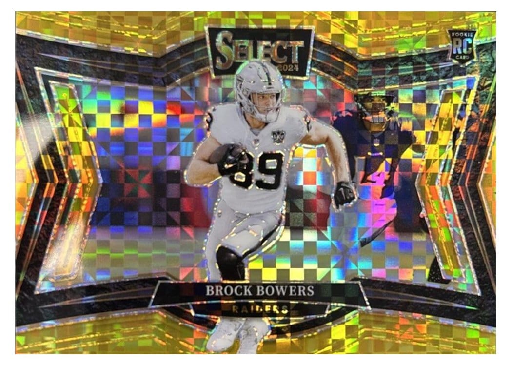 2024 Panini Select Base Set Brock Bowers #471 card