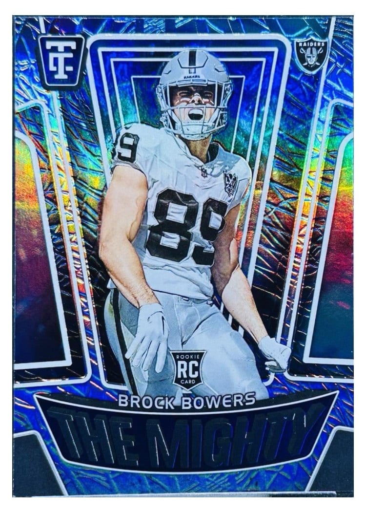 2024 Panini Totally Certified The Mighty Brock Bowers #23 card