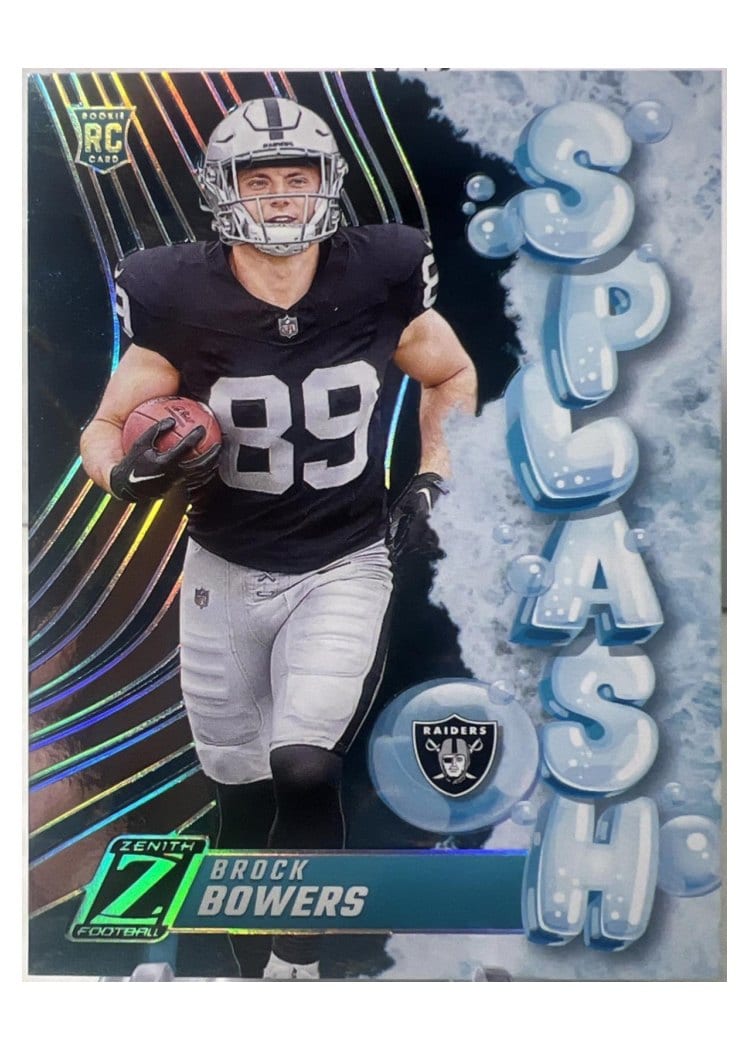 2024 Panini Zenith Splash Brock Bowers #5 card