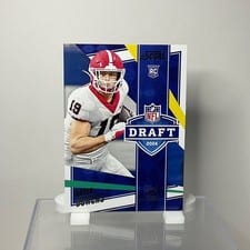 2024 Score NFL Draft Brock Bowers #17 card